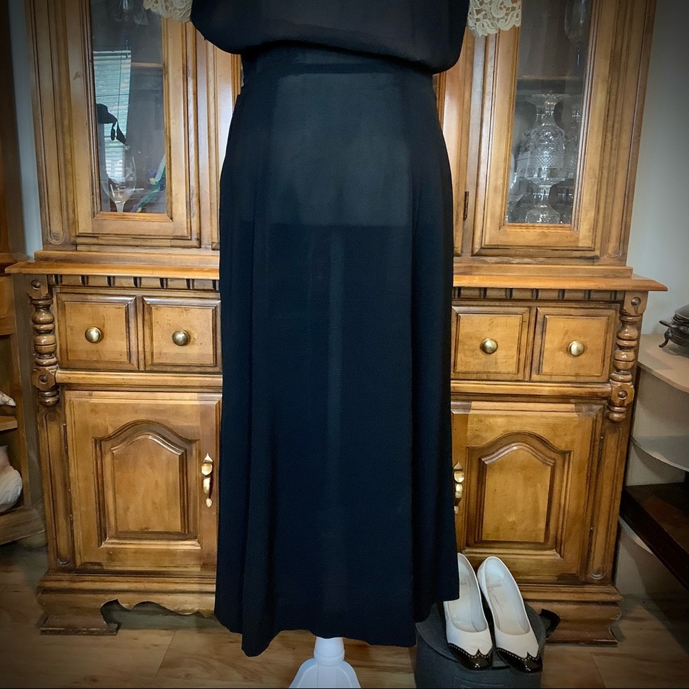 1940s Ed Mar Day Dress, Bakelite Sparkle Buttons - Picture 5 of 12